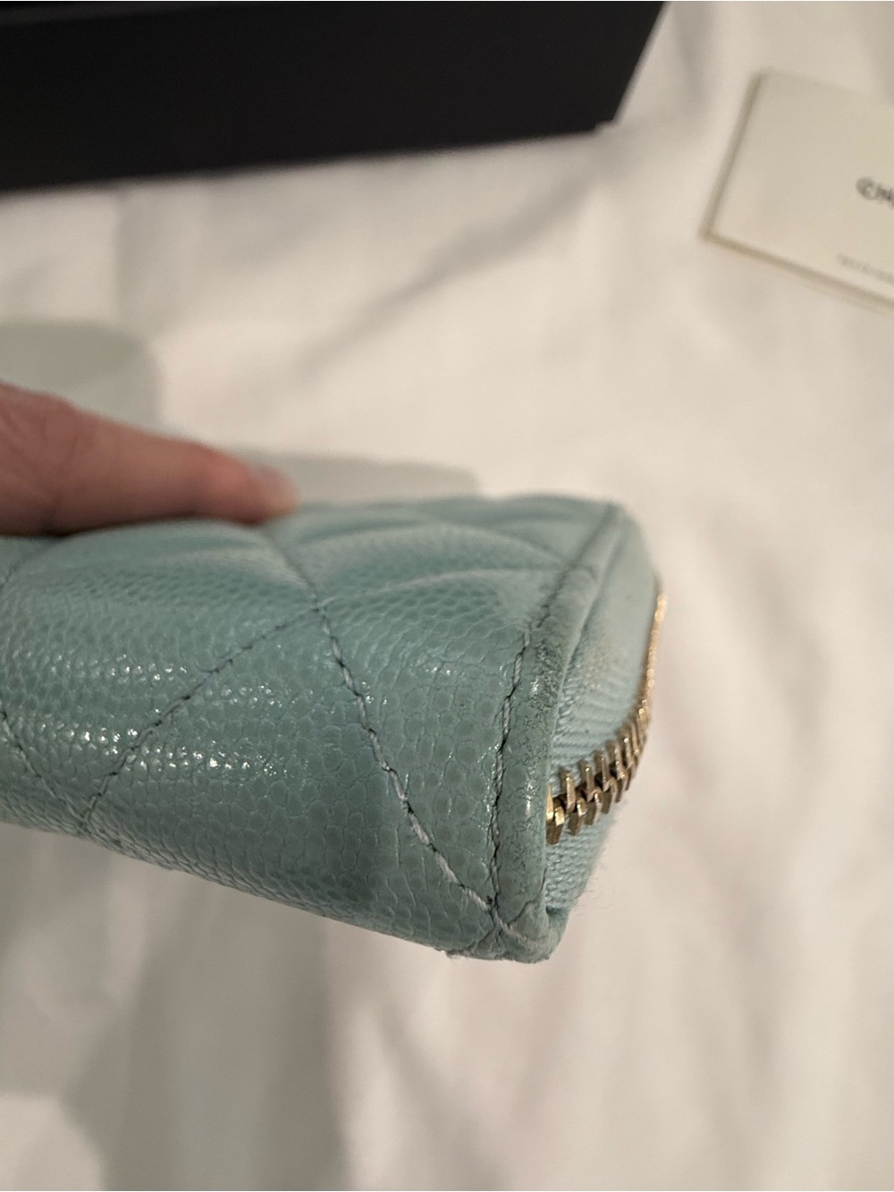 Chanel Caviar Leather Wallet - Picture 13 of 15